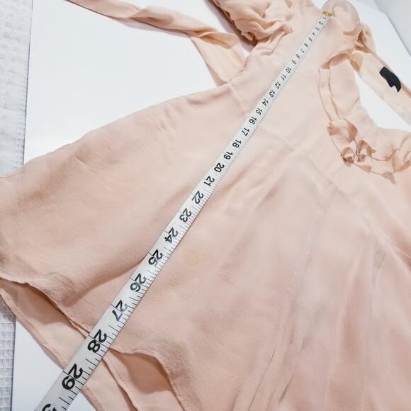 INTERMIX Silk Ruffle Romper - Picture 8 of 13